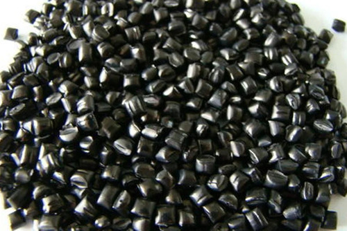 Jet Black ABS Granules - ABS Plastic, Industrial Grade, Jet Black Color | Eco-Friendly, Recycled Material for Plastic Industry Use