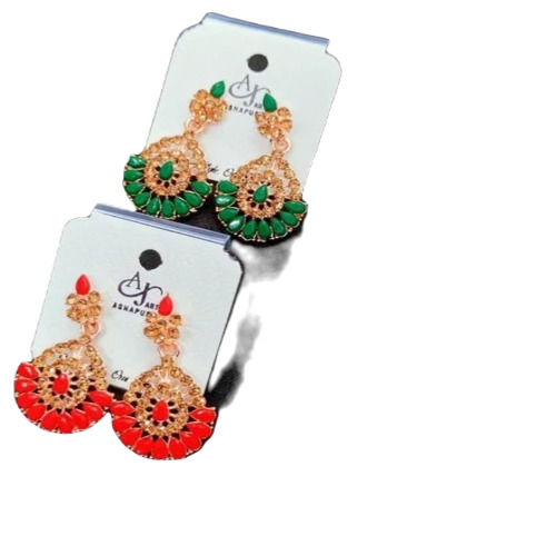 Ladies Fancy Wedding Earrings