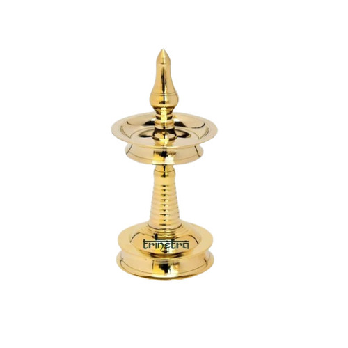 Plain Brass Diya Stand