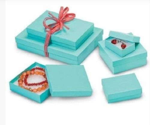 Plain Paper Jewelry Packaging Box