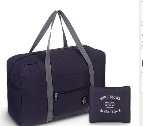 Plain Polyester Travel Duffle Bag - Polyester Material Various Sizes Available Black Color | Easy to Carry Perfect for Gifting Quality Tested