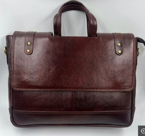 Plain PU Leather Office Bag - PU Leather, Various Sizes, Various Colors | Spacious Design, Long Lasting Finish, Easy to Carry, Ideal for Gifting