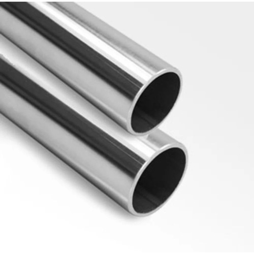 SS 316 Seamless Pipes - Round Shape, Corrosion Resistant, High Strength | Durable Stainless Steel Structure Pipes in Silver