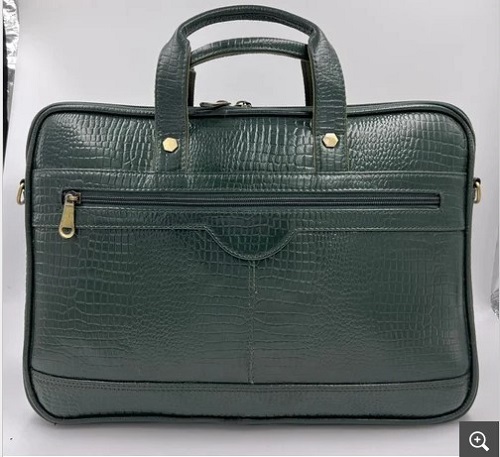 Unisex Office Leather Bag - Premium Quality Leather, Spacious Design | Easy to Carry, Long Lasting Finish, Ideal for Gifting