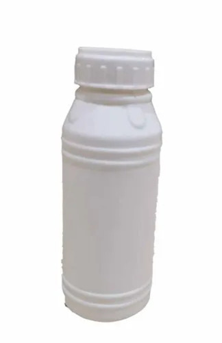 White Hdpe Pesticides Bottle