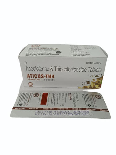 Aceclofenac Thiocolchicoside Tablets - Storage Instructions: Cool And Dry Place