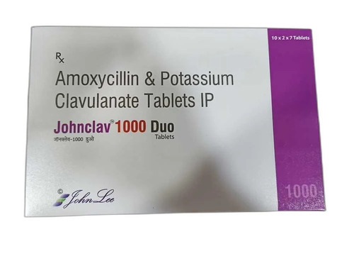Amoxycillin Potassium Clavulanate Tablets - Medicine Grade, Prescription Required for Hospital and Clinic Use