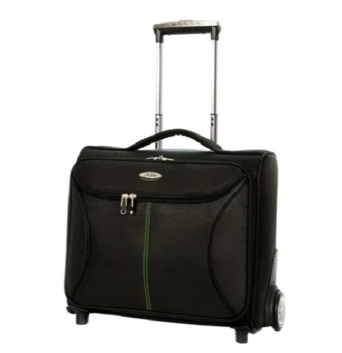 Black Trolley Bag - Spacious Design, Lightweight for Easy Portability | Tested Quality Standards, Various Sizes Available