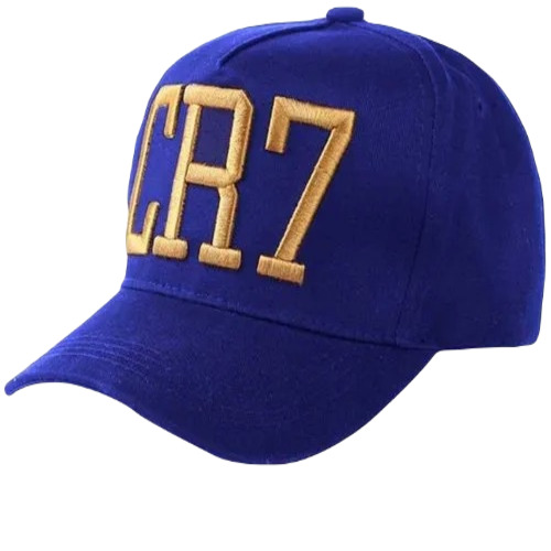 Blue Cotton Baseball Cap