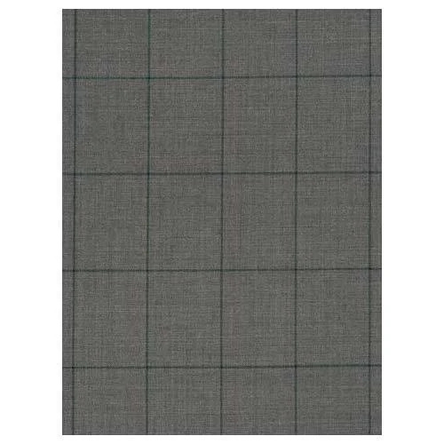 Check Shirt Fabric - Cotton Blend, 44 Inches Wide, Grey Color | Classic Checkered Pattern, Soft and Breathable, Lightweight and Comfortable, Easy Care, Wrinkle-Resistant Finish