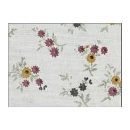 Cotton Floral Print Fabric - 44 Inches Wide, Multicolor , Soft and Breathable with Charming Floral Designs, Lightweight and Comfortable for Clothing and Decor