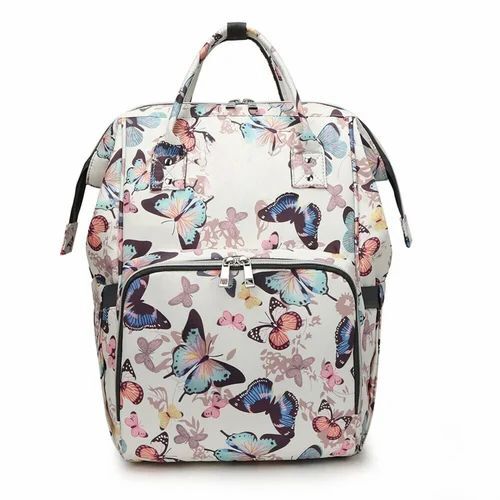 Custom Made Diaper Bags - Sky Blue, 30 Capacity, Zipper Closure | Female, Poly Bag Packaging