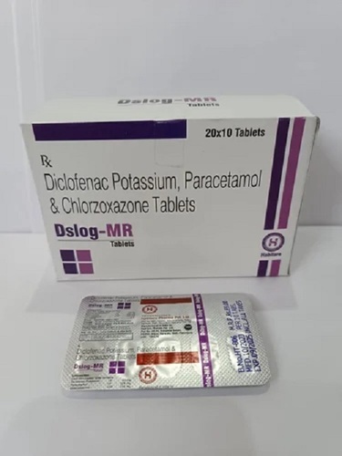 Diclofenac Potassium Paracetamol Chlorzoxazone Tablet