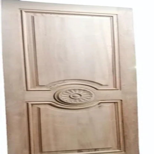 Interior Polished Teak Wood Door - Color: Browen