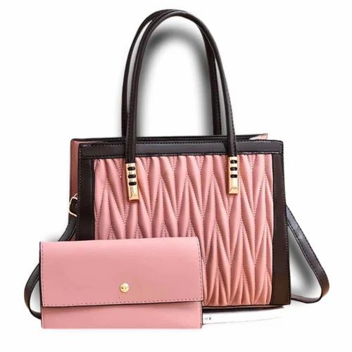 Ladies Patent Leather Unique Purse - Premium PU Leather Khaki Color 350 GR Weight | Adjustable Strap Ideal for Stylish Storage