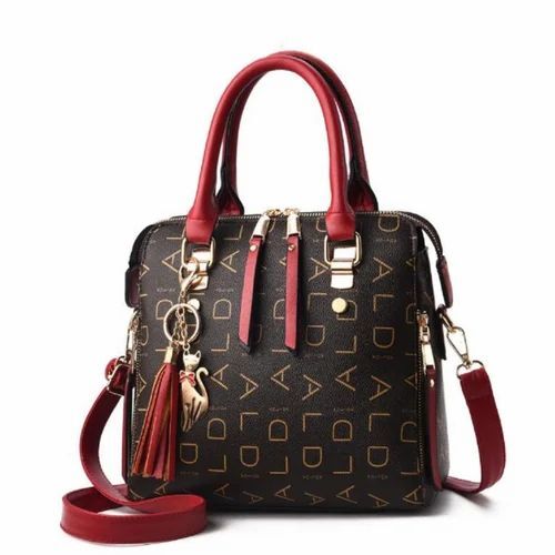 Leather Sling Bag - Premium Quality, Optimum Material , Elegant Black Plain Design, Ideal for Women with Enhanced Security Features