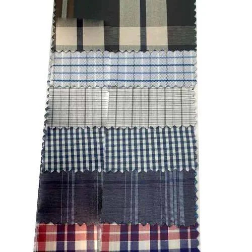 Mens Check Shirting Fabric