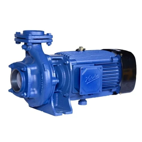 Monoblock Pump - Cast Iron, 3 HP, 2800 RPM, 5000 LPM Max Flow, 100 m Max Head | Electric, Blue and Black