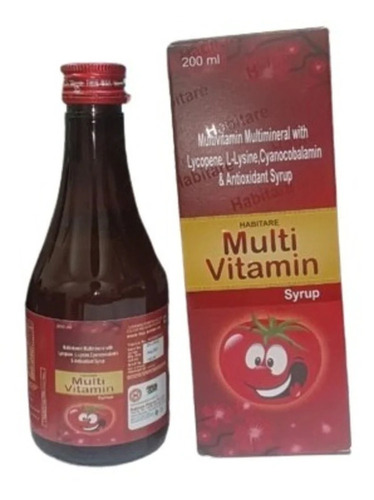 Multi-Vitamin Multimineral With Lycopene Cyanocobalamin Syrup