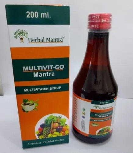Multivitamin Syrup - Liquid Formulation for Hospital and Clinic Use | Prescription Required, Cool and Dry Storage, Dosage as Per Prescription