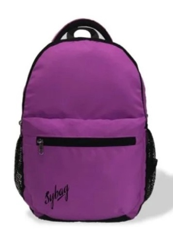 Nylon Plain Laptop Backpack