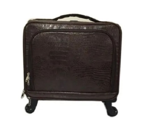 Plain Black Cabin Trolley Bag