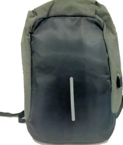 Plain Polyester Laptop Bag - Color: Black