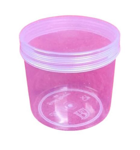 Plastics Kapoor Dabbi - Plastic Container 25 Gm | Transparent, Compact Size, Leak-Proof, Lightweight, Easy Access, Versatile Use