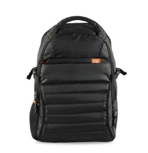 Polyester Laptop Bag - Spacious Backpack, Various Sizes Available, Stylish Black Color, Easy to Carry