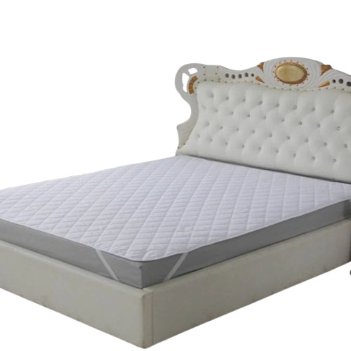 Quilted Mattress Protector - Microfiber and Cotton Blend, Custom Dimensions, Multicolor | Eco-Friendly, Premium Quality, 120gsm Thickness