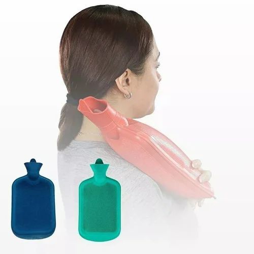 Rubber Hot Water Bottle Heating Pads - Color: Any