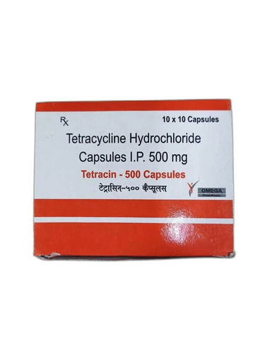 Tetracycline Hydrochloride 500Mg Capsules - Dosage Form: Tablets