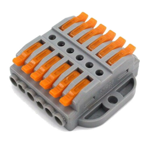 Wire Connector Terminal Block - Fittings: Yes