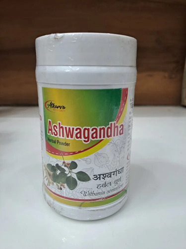 Ashwagandha Herbal Powder - Medicine Grade, Natural Herbal Supplement for Stress Relief | Ideal for Daily Use, Store in Dry Place