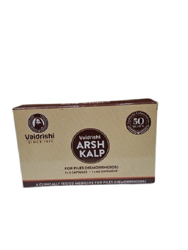 Ayurvedic Vaidrishi Arsh Kalp Capsules