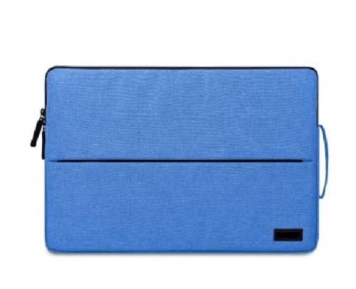 Blue Polyester Laptop Sleeves