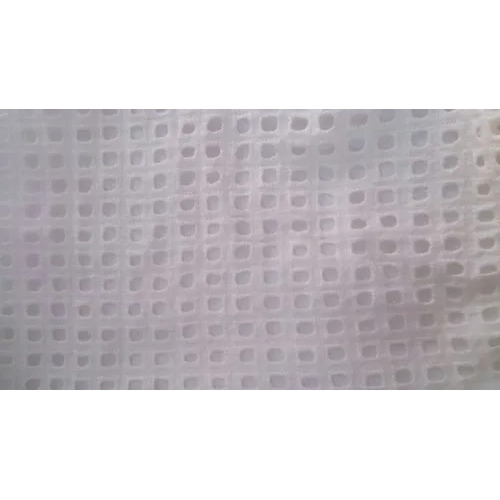 Chikankari Work Cotton Fabric - 44-45 Inch Wide, White | Soft & Comfortable, Machine Washable, Versatile for All Seasons