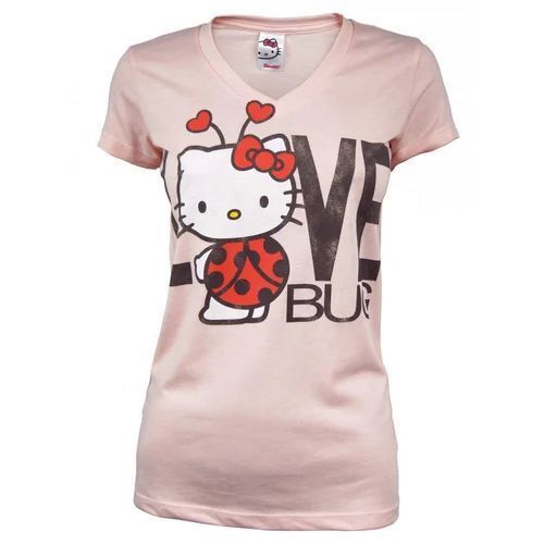 Girls Printed T-Shirt - Premium Cotton Soft Breathable Fabric with Stretchable Fit and Seamless Edges