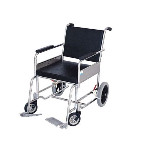 Hospital Wheel Chair - Foot Rest Material: Aluminum