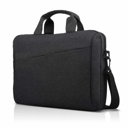 Laptop Bags - Premium Polyester, Standard Size, Black Color | Optimum Protection, Attractive Design, Secure Usage