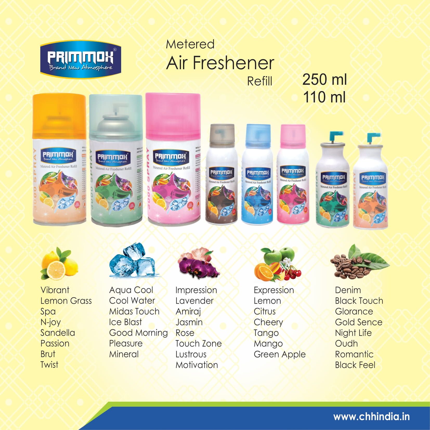 Metered Air Freshener Refill (250-110) ML