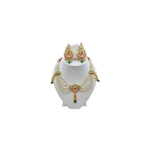 Rajwada Chik Artificial Necklace Set - Imitation Jewelry Set | Elegant Design, Perfect for Parties and Anniversaries, Ideal for Women