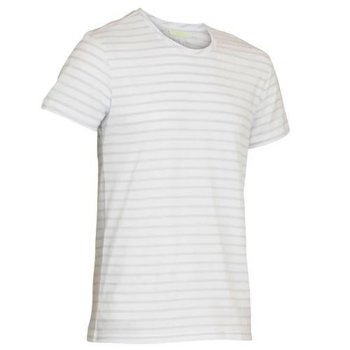 Premium Quality Cotton Slim Fit Mens T-Shirts - Lightweight Breathable Durable Stitching O-Neck Plain Design in Ivory White | Available in Multiple Sizes