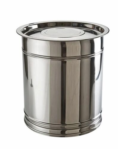 Stainless Steel Drums - Color: Silver