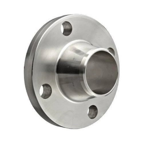 Stainless Steel WNRF Flanges - High Strength, Corrosion Resistant, Rust Free, Round Shape, Highly Pure, Silver Color
