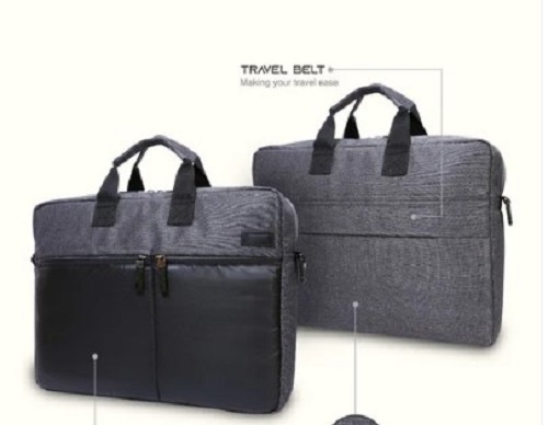 Unisex Laptop Messenger Bag - New Plain Design Various Sizes Available Easy to Carry in Black