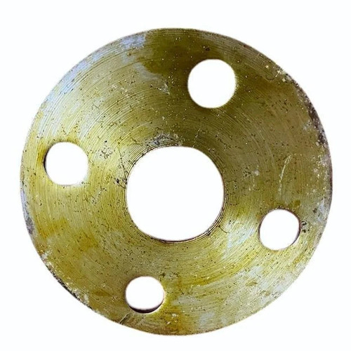 1 1/4 Inch Table D MS Slip On Flanges - Mild Steel, Round Shape, Silver Color | Durable, High Strength, Corrosion Resistant, Rust Free