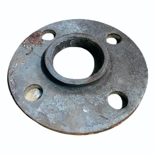 2 Inch MS Non Radius Forging Flange - Mild Steel, Round Shape, Silver Color | Highly Purity, Durable, High Strength, Corrosion Resistant, Rust Free