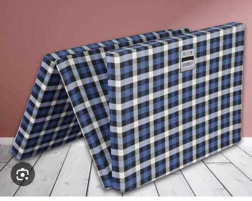 Soft Foam Bed Mattress - Customizable Size Durable Cotton Fabric | Comfortable Plain Design for Relaxation