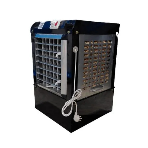 Black Metal Room Air Cooler - Color: Multicolor